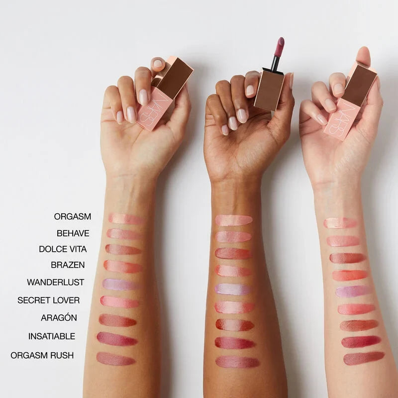 Behave | NARS Afterglow Liquid Blush 7ml Buildable Hydrating Blush with Sodium Hyaluronate and Vegan Protein
