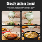 Multi-Functional 4 In 1 Electric Handheld Cooking Hammer Food Chopper