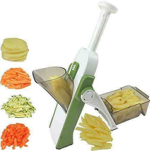 4 in 1 - Vegetable Cutter Chopper Adjustable Multi-function Drum Cutter Vertical Vegetable Cutter