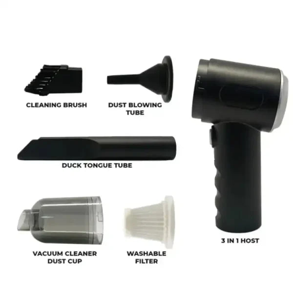 3 in 1 Rechargeable Portable Vacuum Cleaner