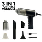 3 in 1 Rechargeable Portable Vacuum Cleaner