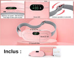 Digital Period Heating Pad & Vibrating Belt | Fast Menstrual Cramp Relief | Rechargeable & Portable