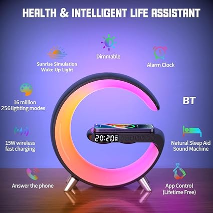 Led wireless charger Speaker