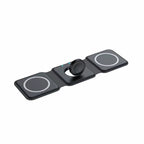 3-in-1 Foldable Magnetic Wireless Charger 15W Charging Station for iPhone Apple Watch and AirPods