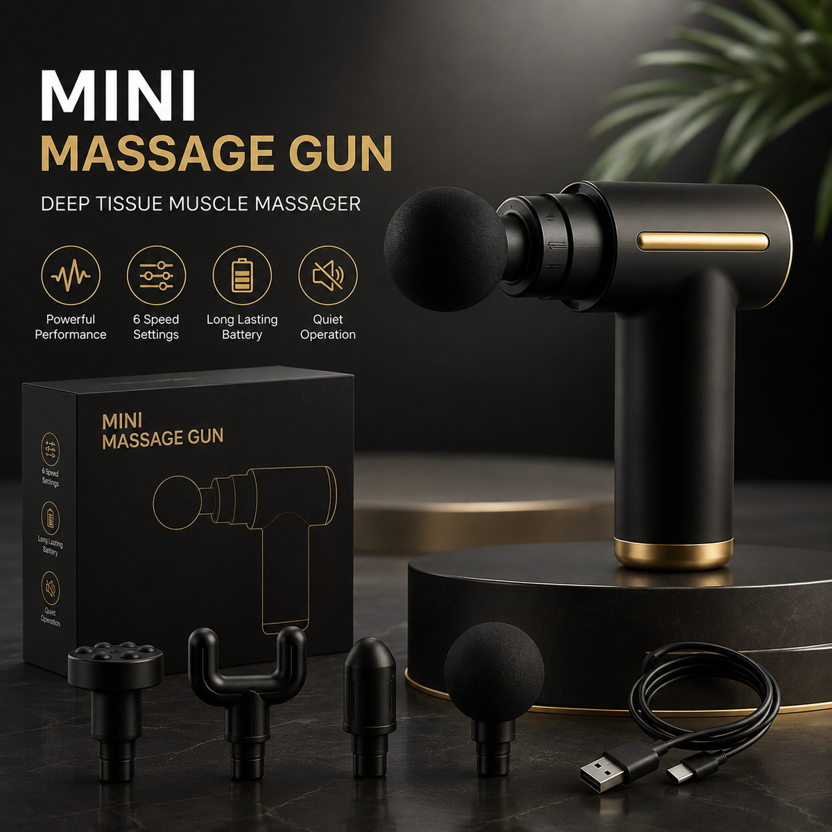 Mini Massager Gun