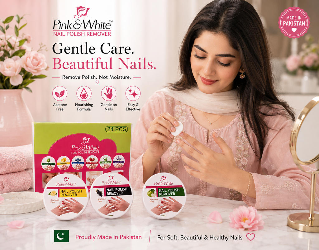 Acetone-Free Nail Polish Remover Wipes 3 Pack