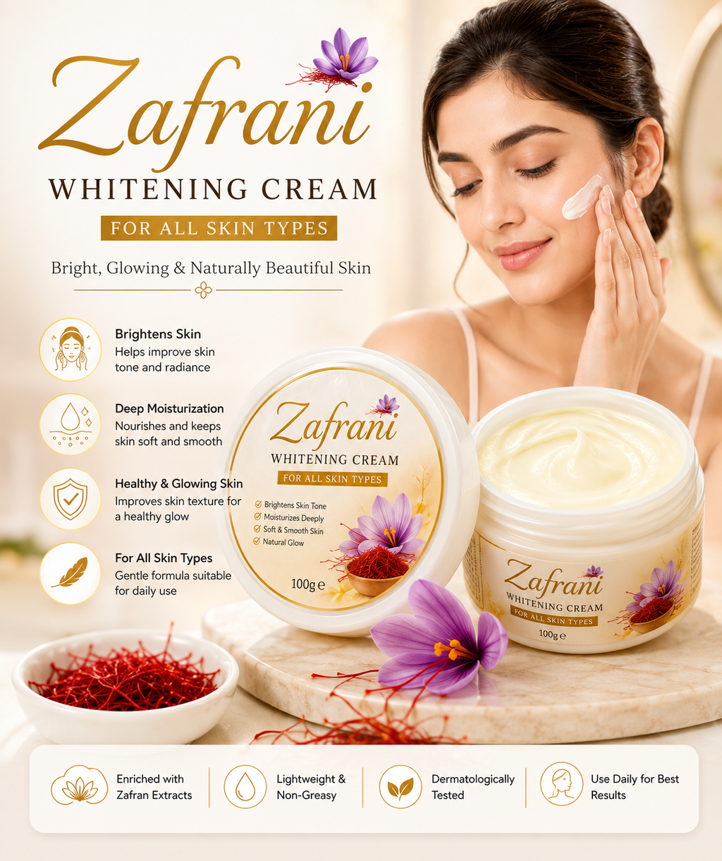 Zafrani Whitening Cream for All Skin Types