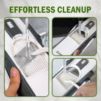 Brava Spring Vegetable Slicer Chopper | Manual Mandoline Cutter Grinder | Multi-Function Fruit & Vegetable Slicer