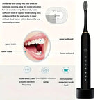 X3 Sonic Electric Toothbrush Rechargeable | USB Fast Charging Toothbrush with 5 Modes Deep Cleaning Whitening & Gum Care