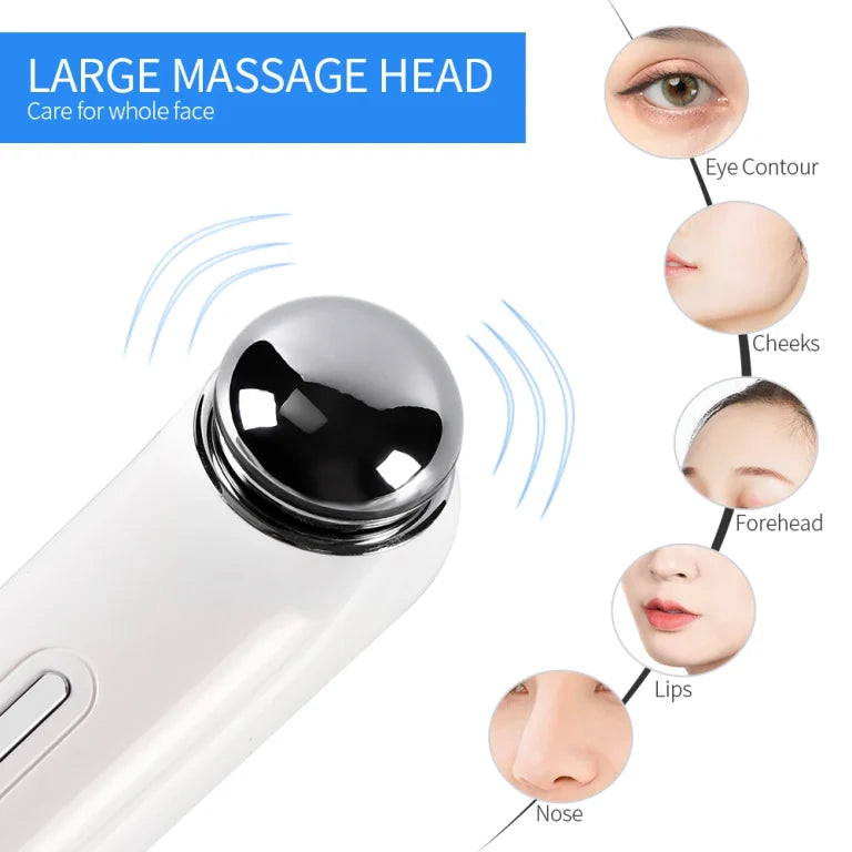 New Mini Electric Vibration Portable Eye Massager Anti-ageing Wrinkle Dark Circle Pen Removal Rejuvenation Beauty Care