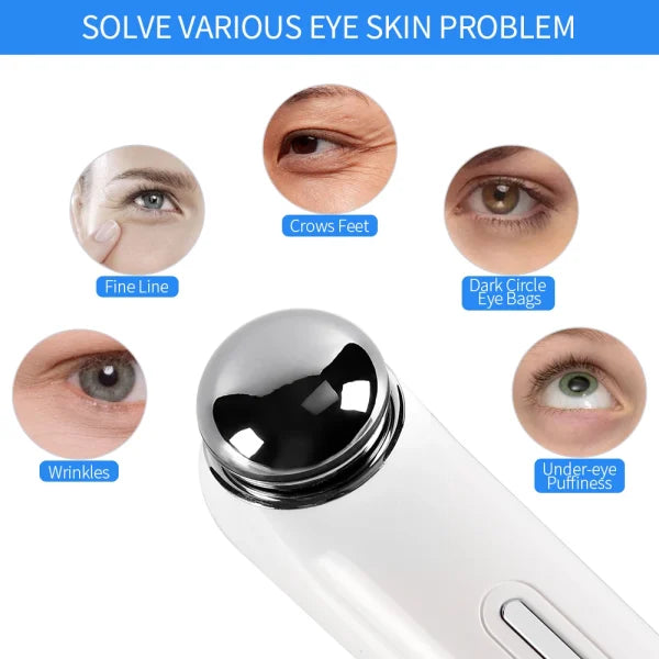 New Mini Electric Vibration Portable Eye Massager Anti-ageing Wrinkle Dark Circle Pen Removal Rejuvenation Beauty Care