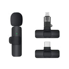 K9 Wireless Lavalier Microphone | Plug & Play Type-C & iOS Mic with Noise Reduction