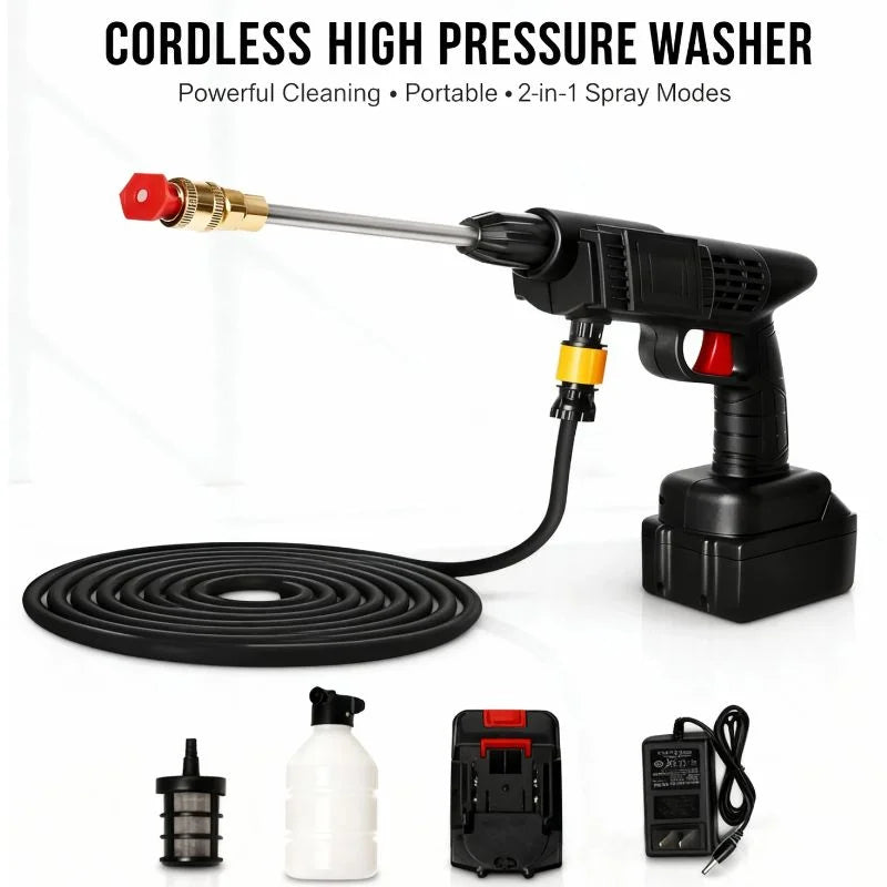 Automatic Cordless Car Wash Spray Gun 48Vf