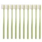 Nano Toothbrush with Travel Case | Ultra Soft Micro-Nano Bristles | For Sensitive Gums, Adults & Kids | Parrot Color