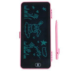 LCD Drawing Pen Case for Kids | Writing Tablet Pencil Box with Screen Lock & One-Key Erase | Random Color