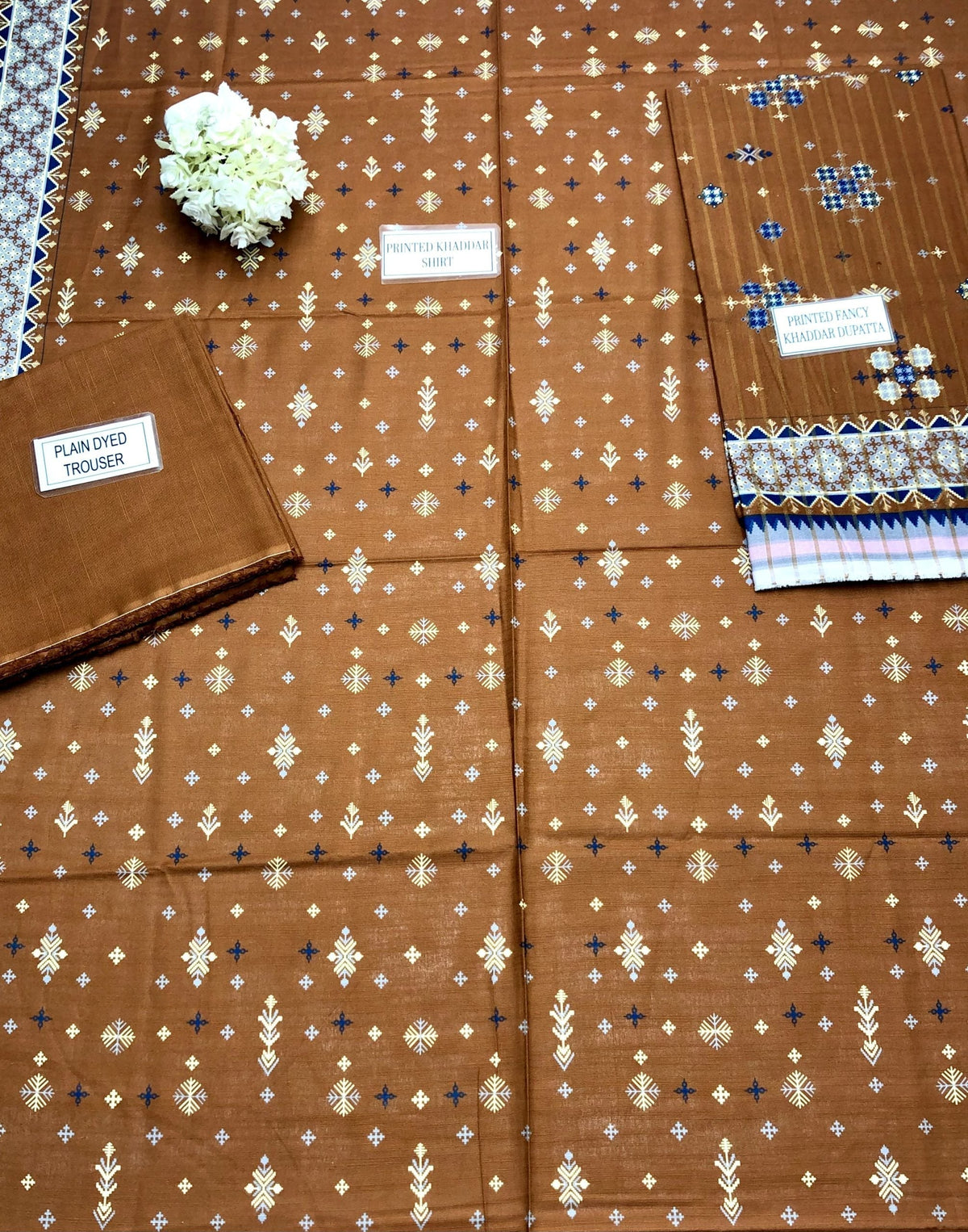 Sapphire Khaddar Unstitched L 3 Pieces