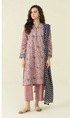 Sapphire Khaddar Unstitched L 3 Pcs