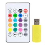 2-in-1 Smart LED Bulb with Bluetooth Speaker | RGB Color Light + Remote Control