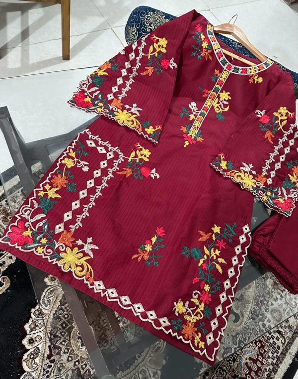 Winter Collection Khadi Net 2pcs