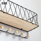 CRISS-CROSS WALL UTILITY SHELF