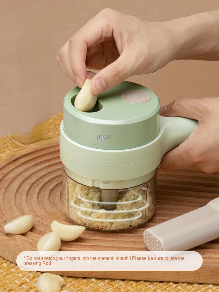 Multi-Functional 4 In 1 Electric Handheld Cooking Hammer Food Chopper