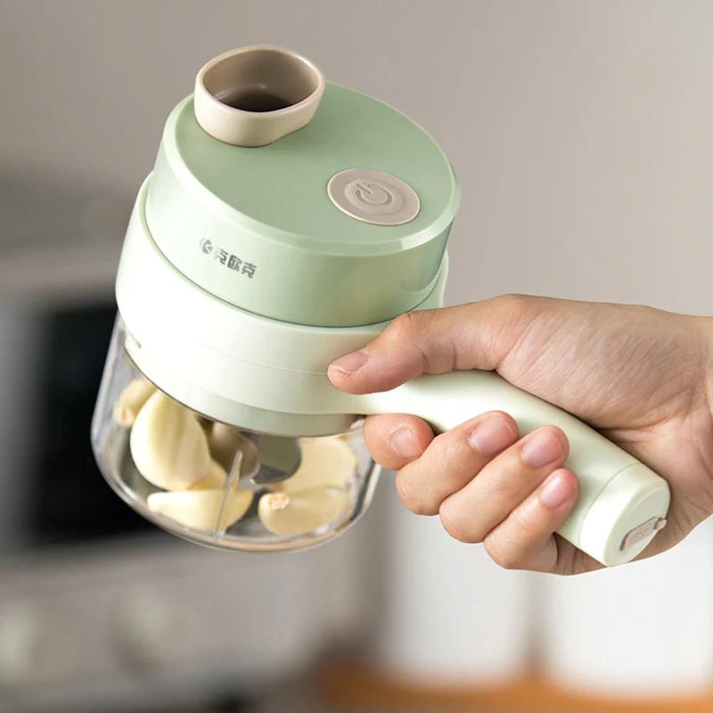 Multi-Functional 4 In 1 Electric Handheld Cooking Hammer Food Chopper