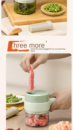 Multi-Functional 4 In 1 Electric Handheld Cooking Hammer Food Chopper