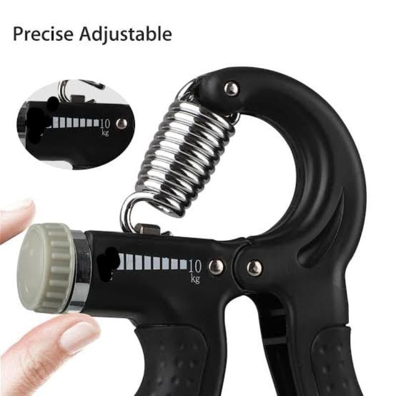 Adjustable Hand Gripper 10kg-40kg ABS Orange Black