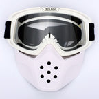 BOLLFO Retro Mask Goggles for Motorcycle Racing Outdoor Riding