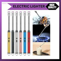 Electric Lighter Stainless Steel Multicolor Instant Ignition