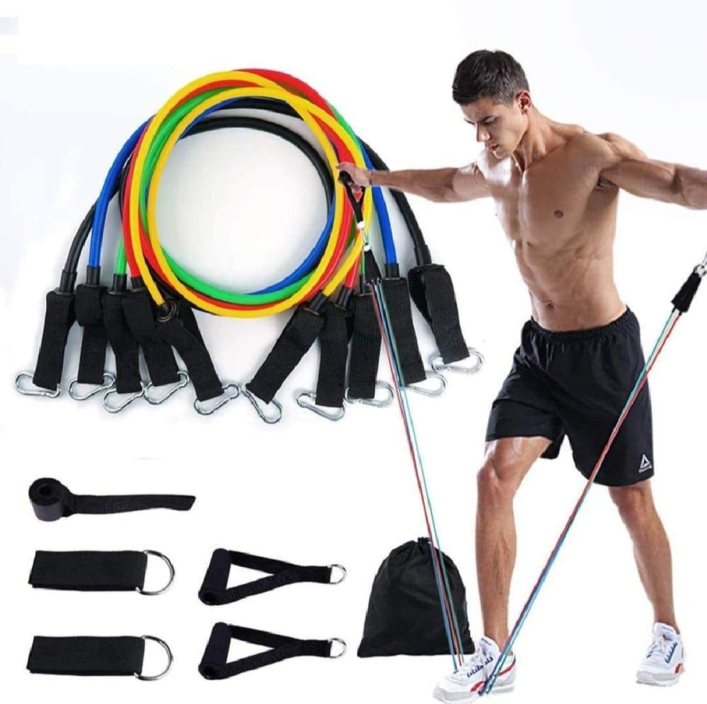 Adjustable Resistance Bands for Home Gym