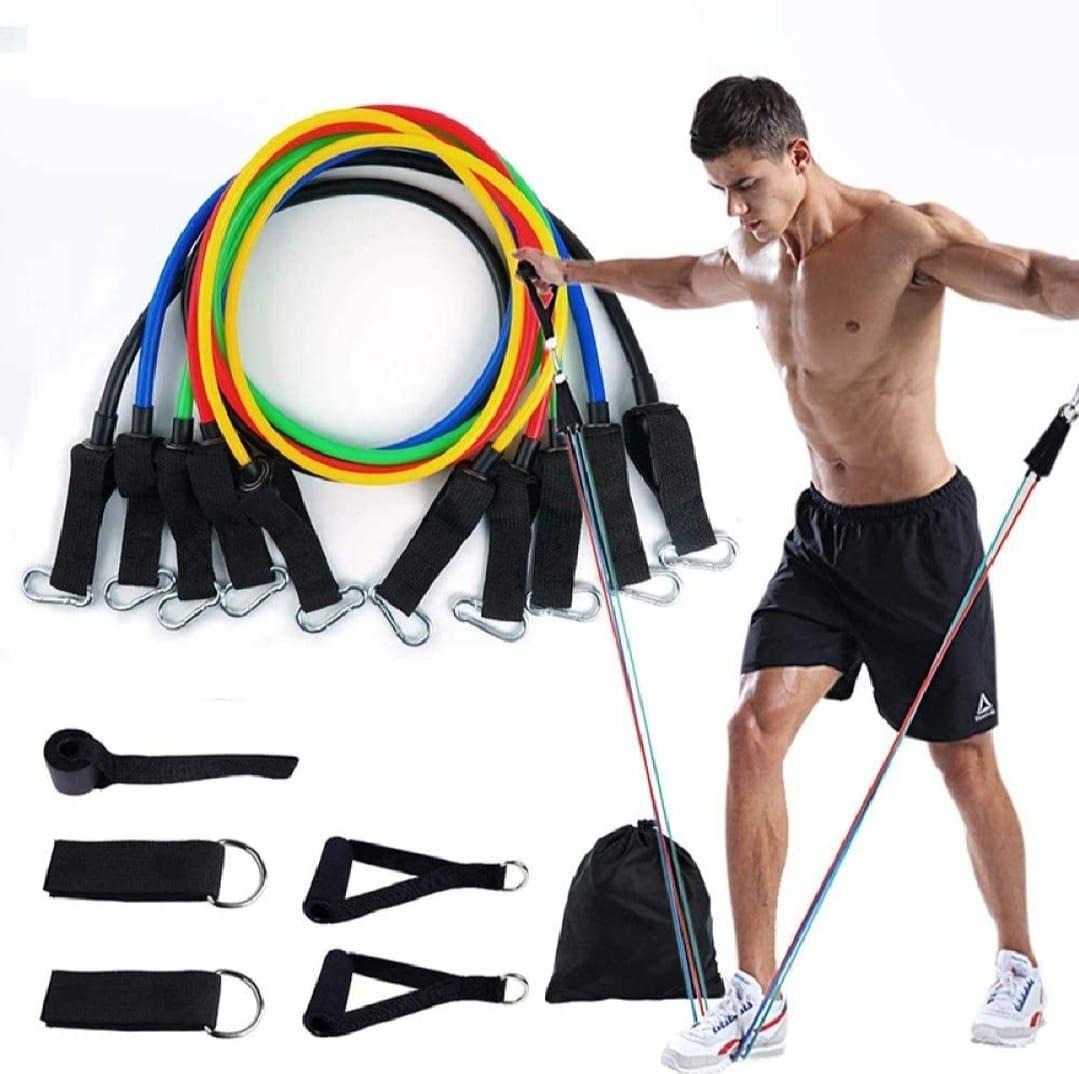 Adjustable Resistance Bands for Home Gym