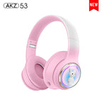 Cat Ear LED Headphones Multicolor ABS for Teens Young Adults