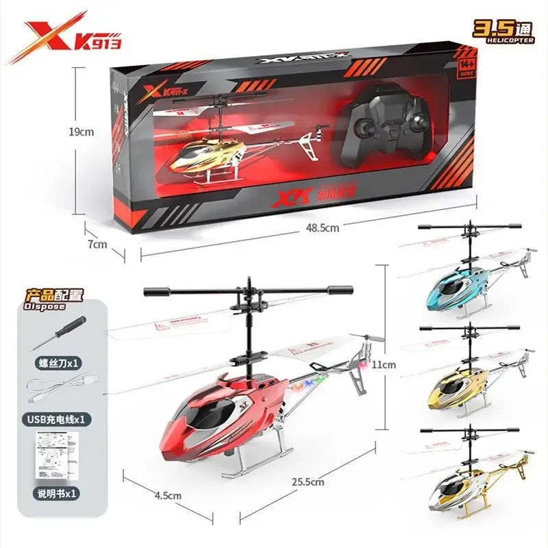Cross-Border New Model Mini Helicopter Drone Remote Control Aircraft Crash-Resistant Sensor Flight Device Model Airplane Children's Toy Gift