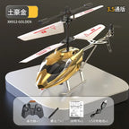 Cross-Border New Model Mini Helicopter Drone Remote Control Aircraft Crash-Resistant Sensor Flight Device Model Airplane Children's Toy Gift