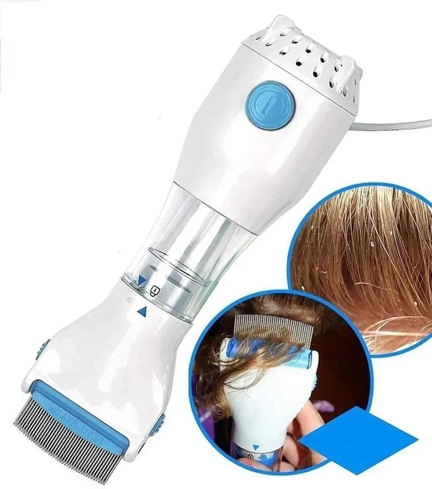 Anti-Lice Electric Comb with Vacuum & Filter