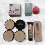 Kashees 2 in 1 Matte Poreless Face Powder Natural Shade