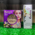 Kashees 2 in 1 Matte Poreless Face Powder Natural Shade