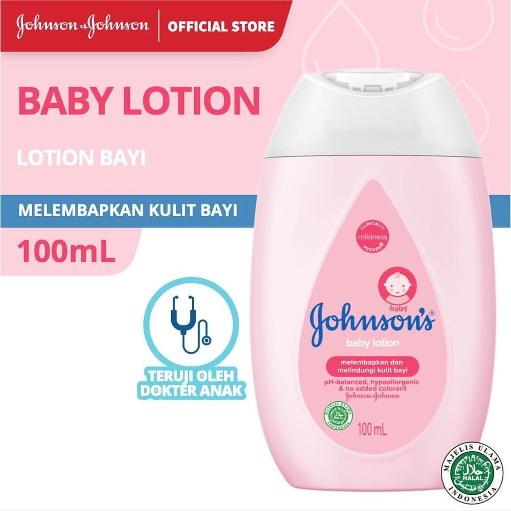 Johnson's Baby Lotion 100ml for Sensitive Skin