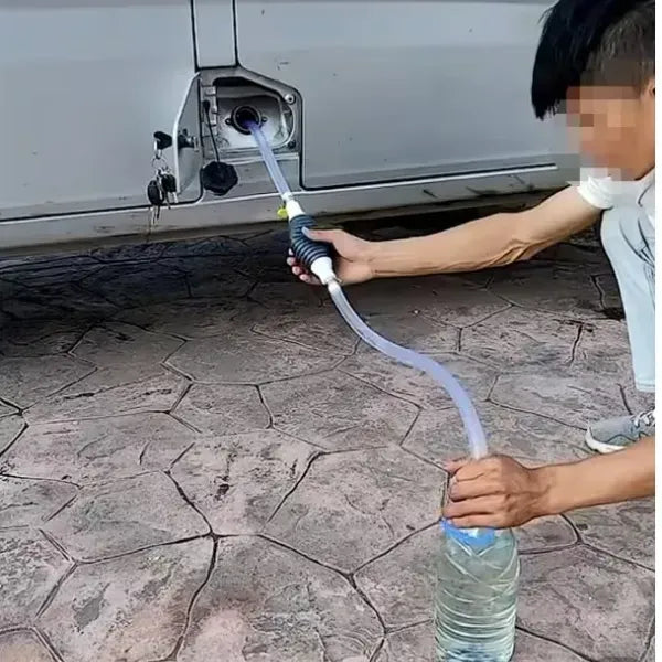 Manual Oil Pump for Cars - Easy Use, PVC, 1 Pc