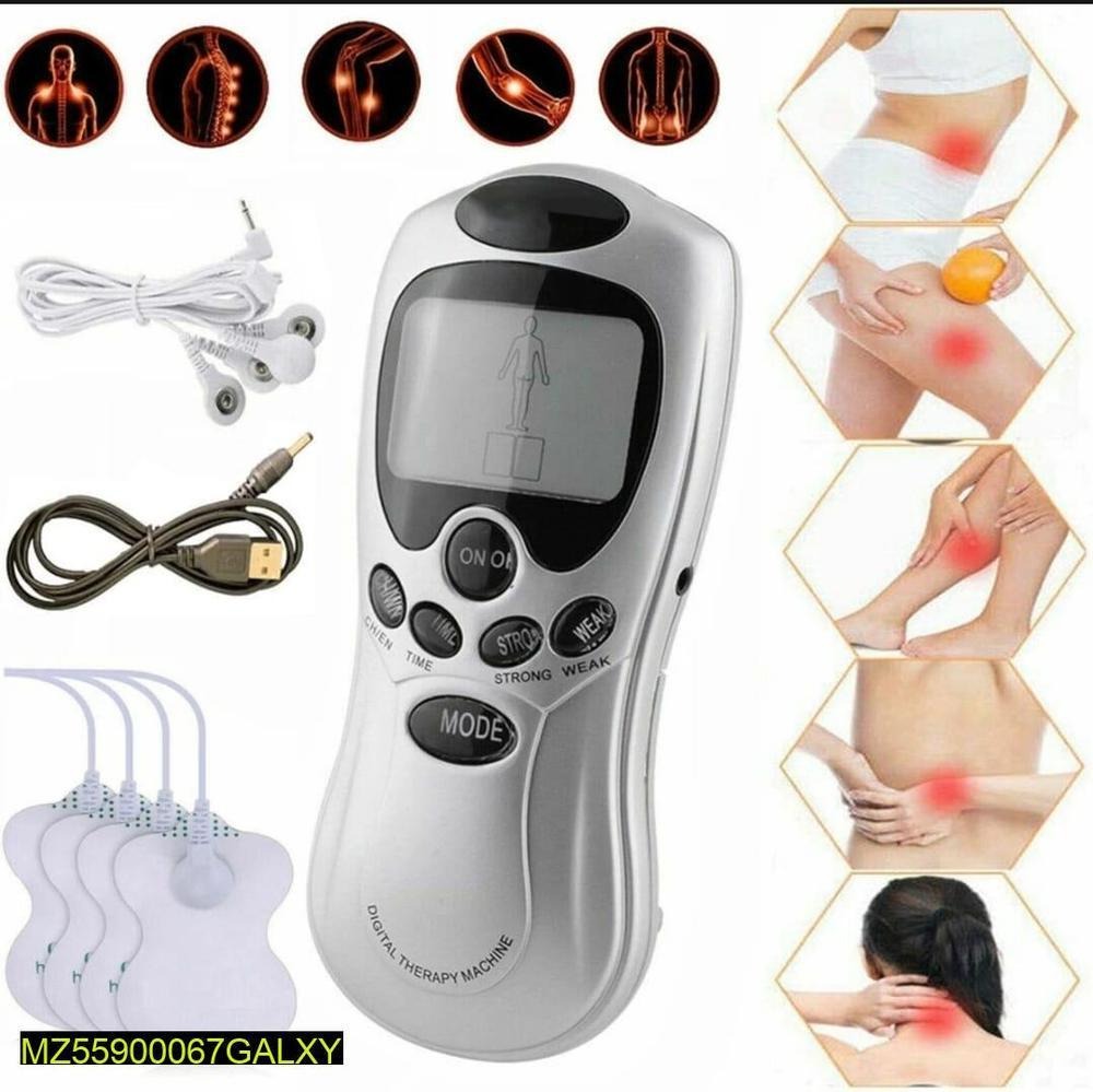 Portable Mini Electric Body Massager with 8 Modes & Rechargeable Battery