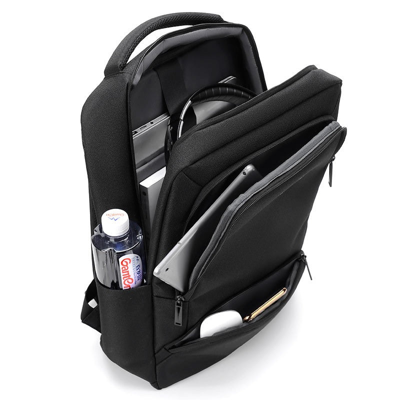 Professional Waterproof Laptop Backpack Black