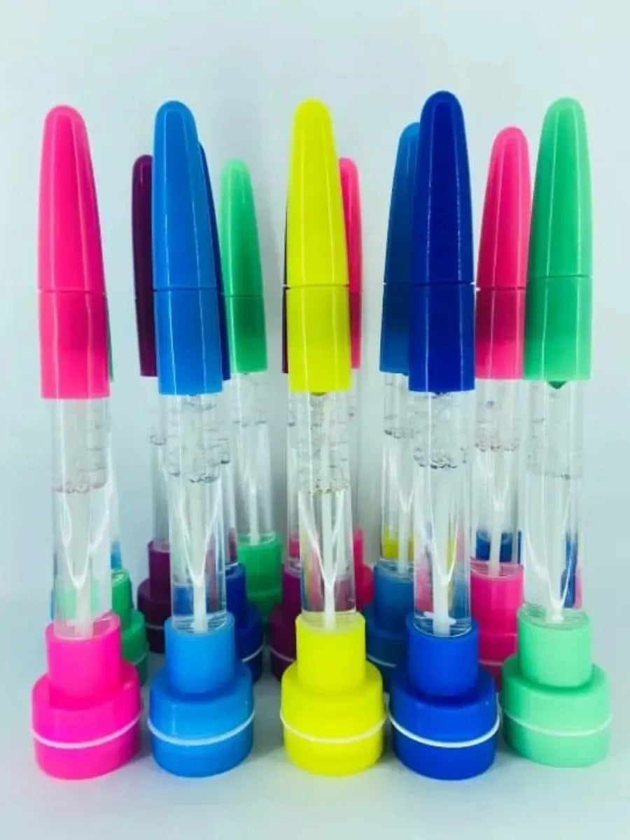 4-in-1 Bubble Stamp Ball Pen with Light & Ballpoint