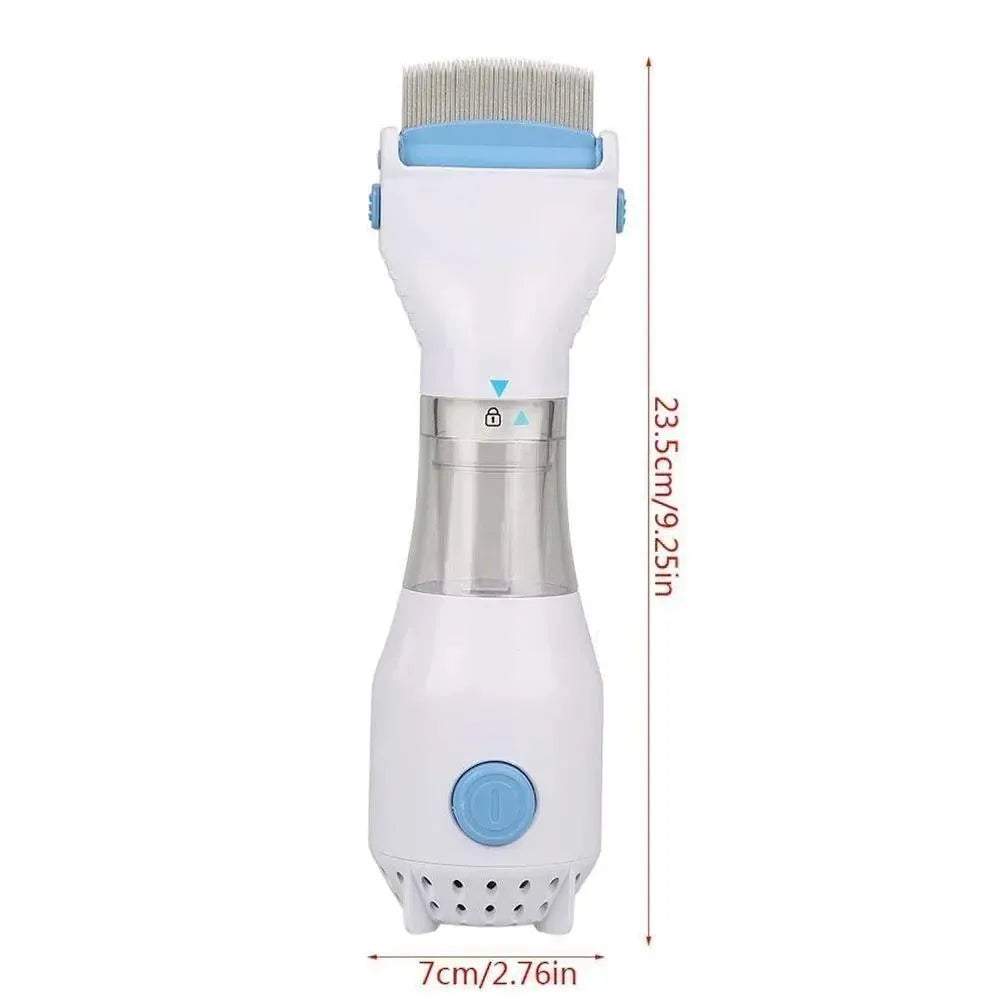 Anti-Lice Electric Comb with Vacuum & Filter