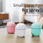 White Air Humidifier with Ambient Light, Durable ABS Plastic, Quiet Operation, Compact Design, New Arrival, Best Price in Pakistan