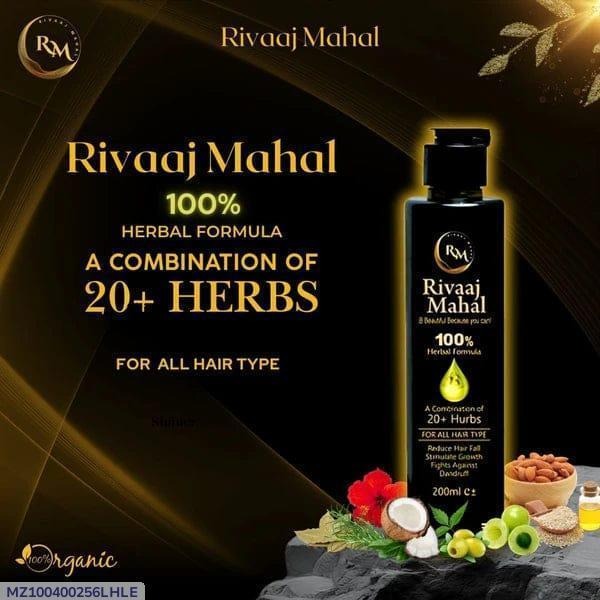 Rivaaj Mahal Herbal Hair Oil 200ml Anti-Dandruff All Hair Types
