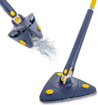 Blue Triangle Mop with Water Spray & Replaceable Pads Loved