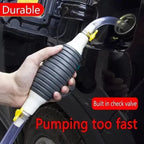 Manual Oil Pump for Cars - Easy Use, PVC, 1 Pc