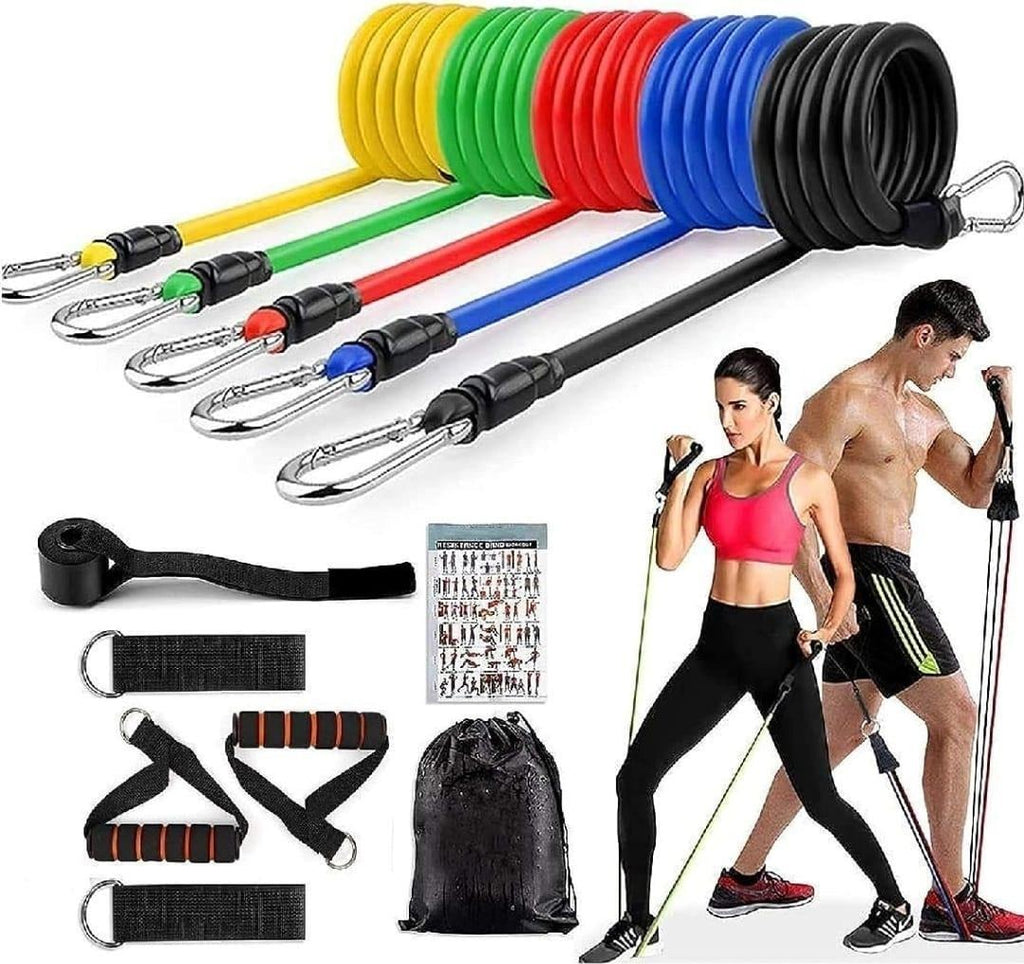 Adjustable Resistance Bands for Home Gym