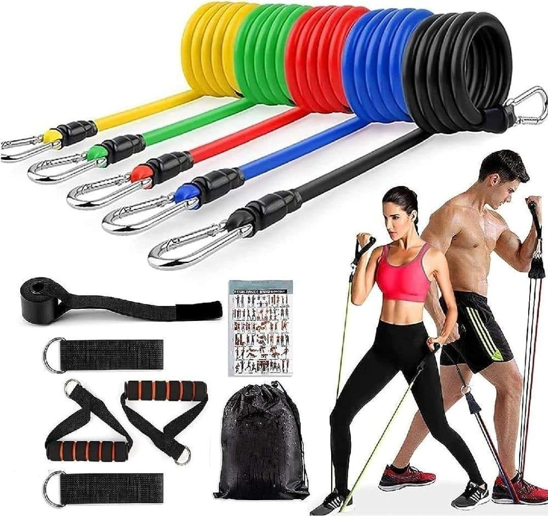 Adjustable Resistance Bands for Home Gym